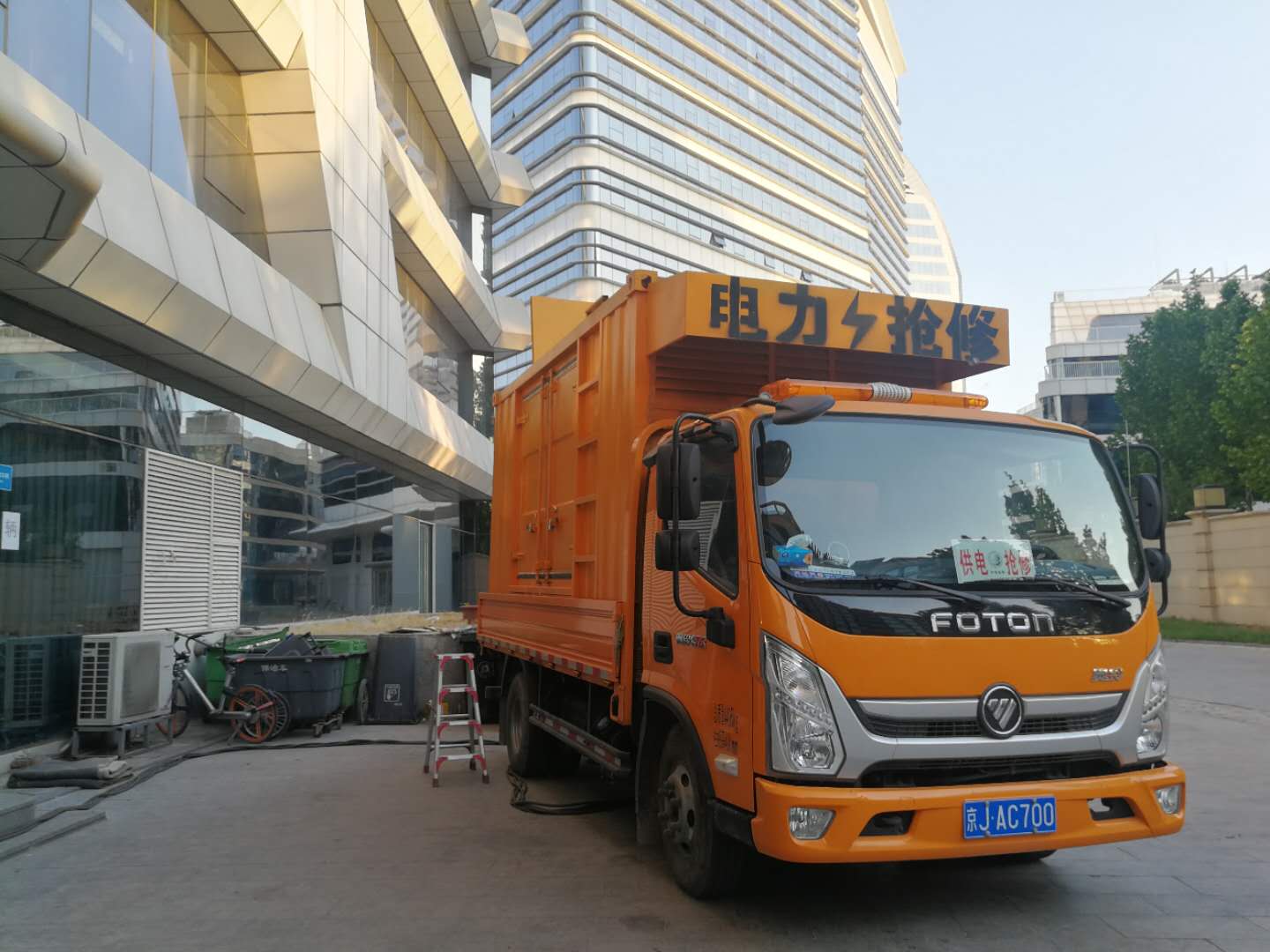 為北京圣馬克醫(yī)院發(fā)電順利成功 發(fā)電機(jī)出租